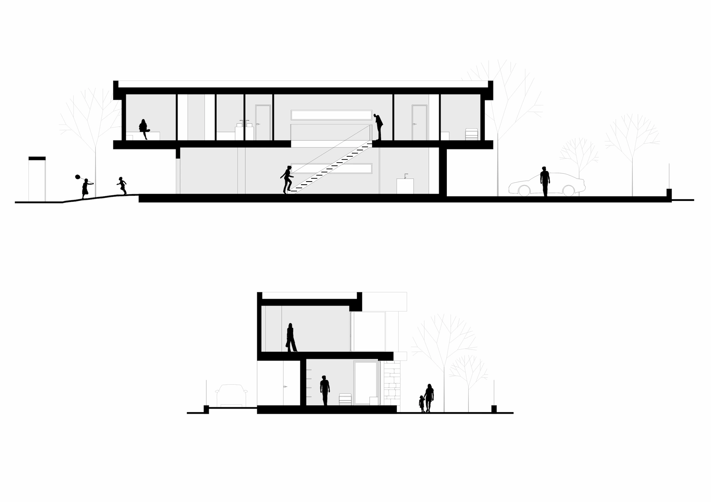 Casa RDV — Secciones 1